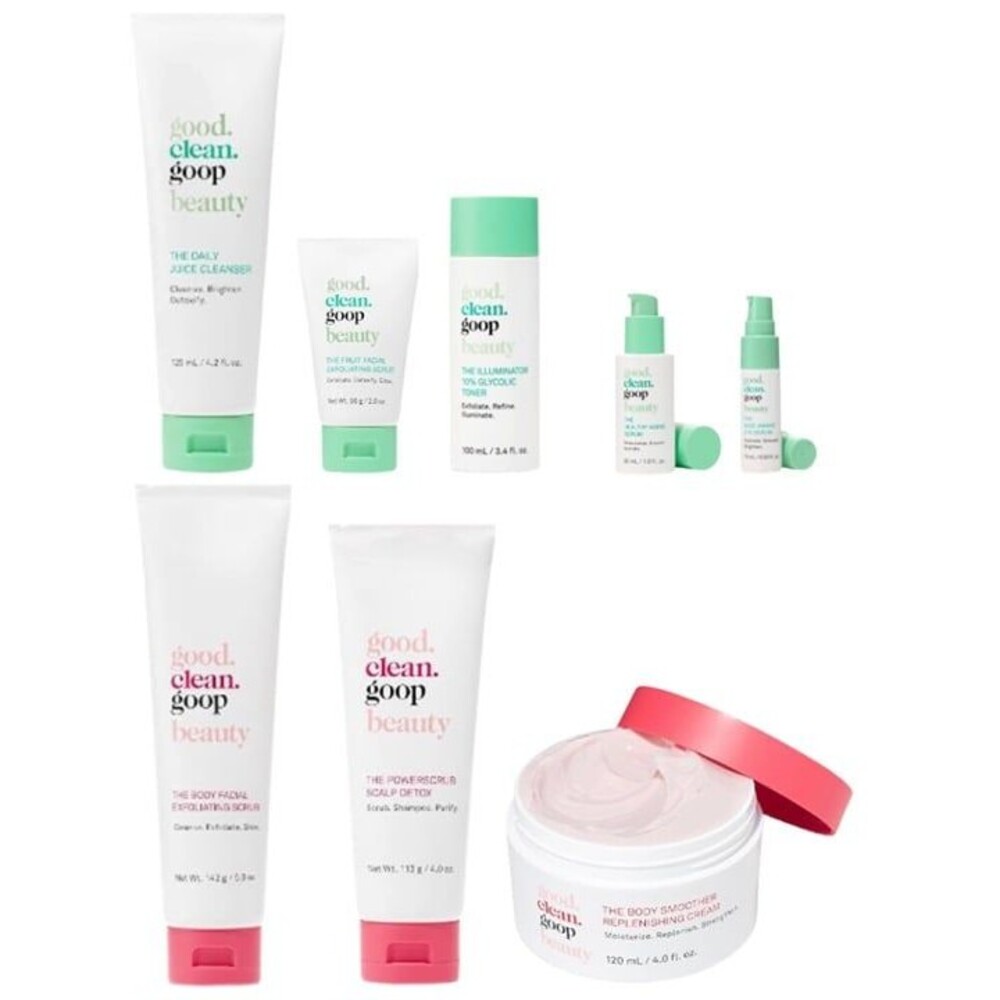 NEW Good Clean Goop Beauty Hair & Body + Skincare Bundle